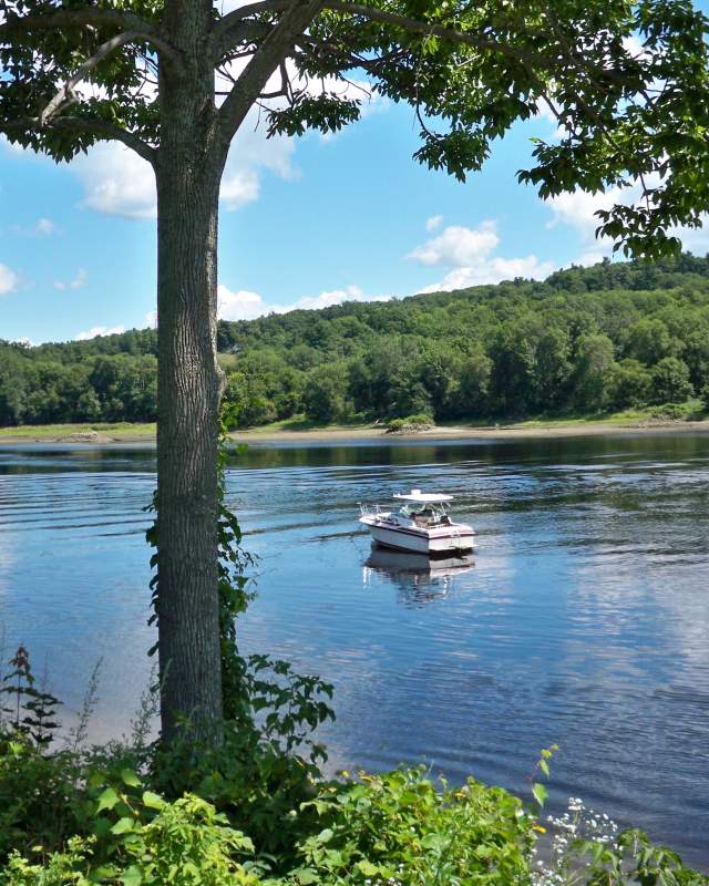 Summer Boats in Hallowell
